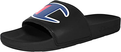 Photo 1 of Champion Men's Ipo Slide Sandal in black/black big kids size 6