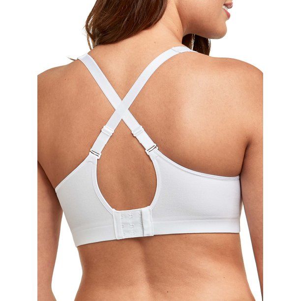 Photo 3 of [Size M] Hanes Women's Comfort Flex Fit Wirefree Convertable T-Shirt Bra, [White]