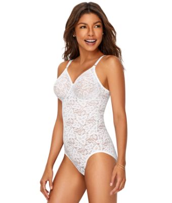 Photo 1 of [Size 36DD] Bali Lace 'N Smooth Body Shaper [White]
