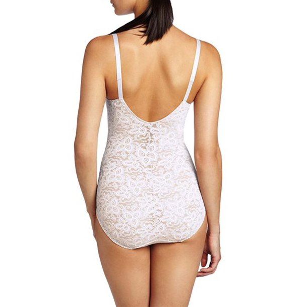 Photo 2 of [Size 36DD] Bali Lace 'N Smooth Body Shaper [White]
