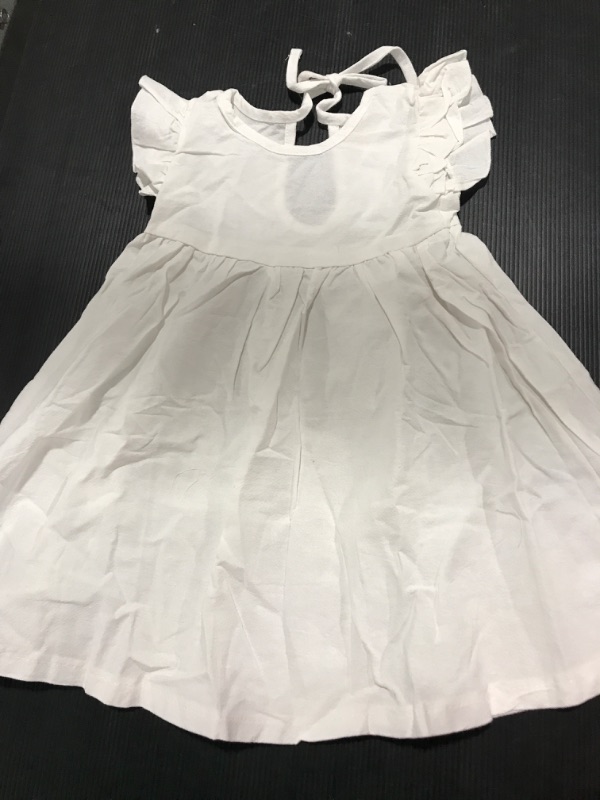 Photo 1 of [Size 6-12m]Baby Girl White Dress with Tie closure.