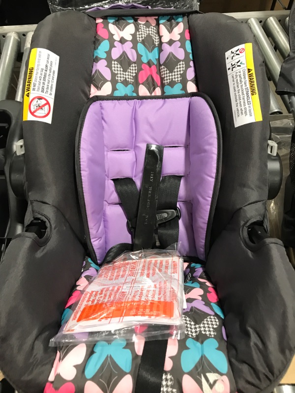 Photo 8 of Baby Trend EZ Ride 35 Travel System, Sophia Purple