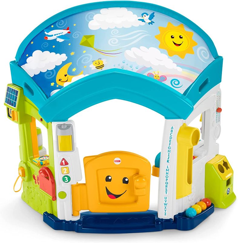 Photo 1 of Fisher-Price Laugh & Learn Smart Learning Home, Interactive Infant Playhouse
