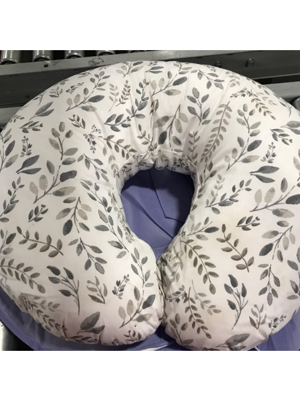 Photo 3 of Boppy Nursing Pillow and Positioner—Original | Gray Taupe Watercolor Leaves