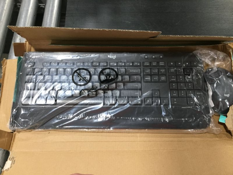 Photo 2 of Logitech MK545 Advanced Wireless Keyboard and Mouse Combo