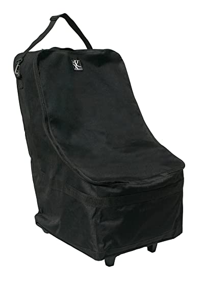 Photo 1 of J.L. Childress Wheelie Car Seat Travel Bag, Black