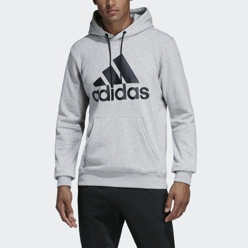 Photo 1 of Adidas Men's Badge of Sport Pullover French Terry Hoodie MEDIUM 
