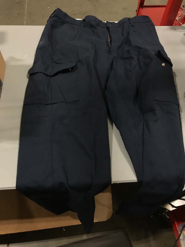 Photo 1 of  NAVY WORK PANTS 40X34