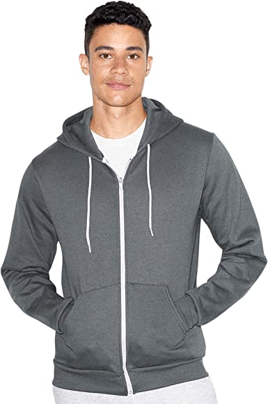 Photo 1 of American Apparel Men's Flex Fleece Long Sleeve Zip Hoodie M