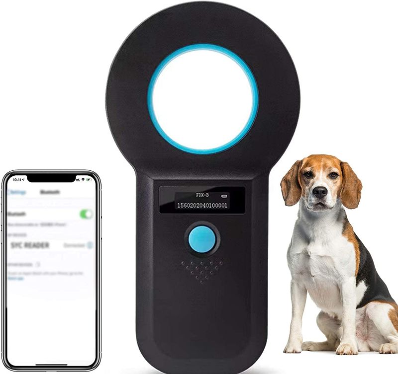 Photo 1 of Pet Microchip Scanner, Animal Microchip Tag Reader Scanner,Three Ways to Connect,Recognize Quickly,Identify The Farther Distance
