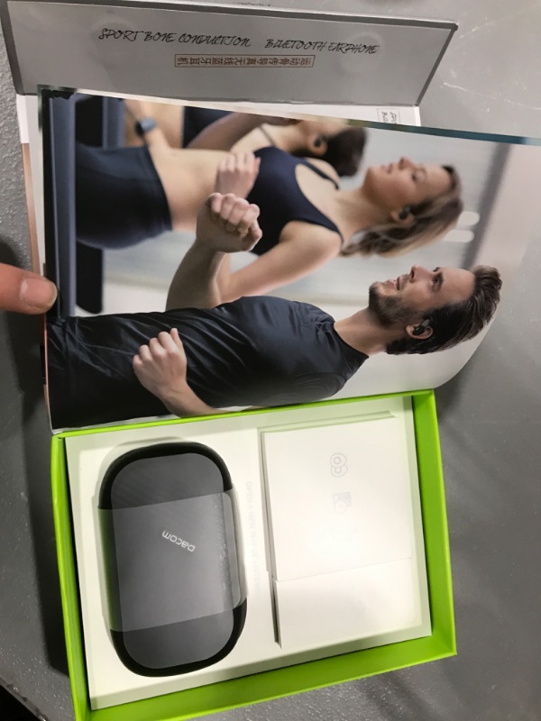 Photo 1 of DACOM Bonebuds Bone Conduction Headphones TWS Waterproof Bluetooth Earbuds

