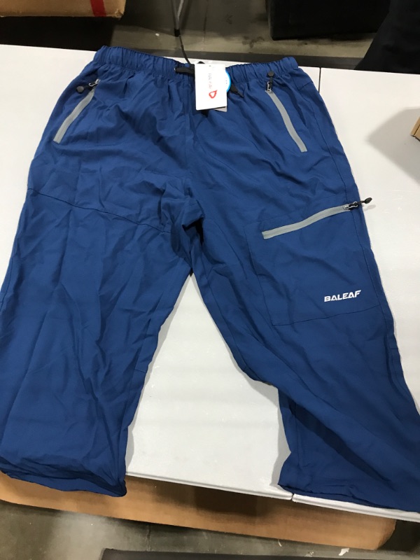 Photo 1 of Baleaf Pants Womens Small Blue Laureate UPF50+ Water Repellent Hiking XL