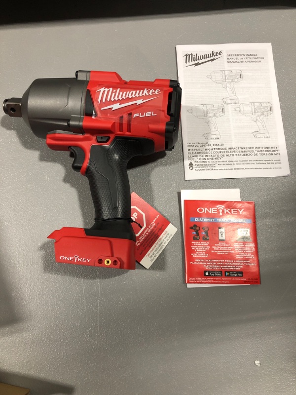 Photo 2 of Milwaukee 2864-20 Fuel One-Key 3/4" High Torque Impact (Bare)
