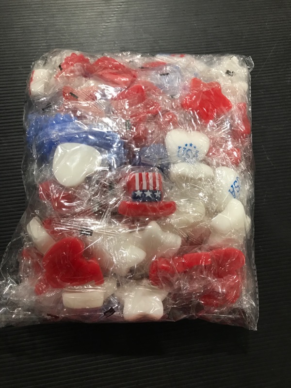 Photo 1 of ANDITOY 100 PCS JULY 4TH SQUISHIES MOCHI TOYS 