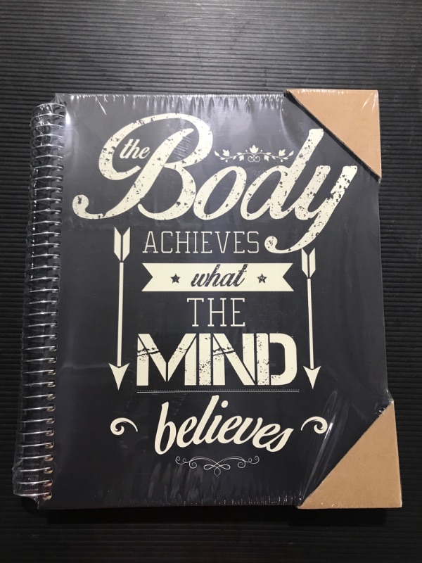 Photo 2 of 2023 PLANNER HARDCOVER - INSPIRATIONAL FITNESS QUOTE
