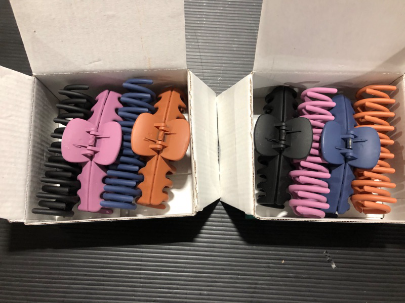 Photo 1 of 2 PKS OF HAIR CLIPS 4 CLIPS IN EACH BOX