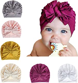 Photo 1 of Baby Girl Hat Hospital Hat Infant Turban Nursery Beanie Headwrap