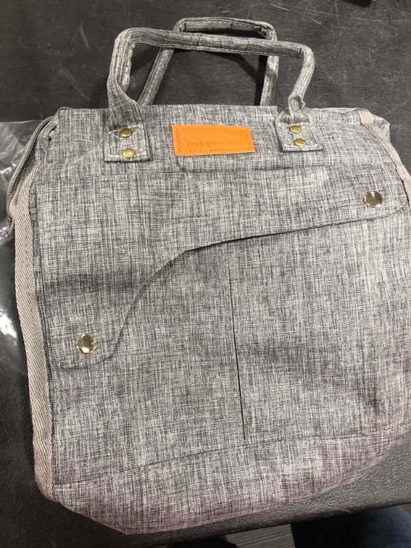 Photo 1 of Adult Lunch Bags for Women Work Insulated Lunch Box Reusable Waterproof Large Cooler Tote Bag for Girl (gray)
