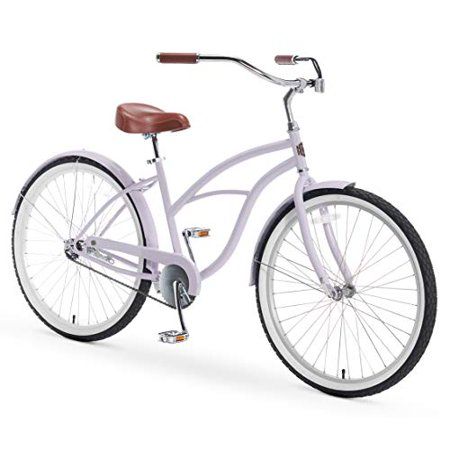 Photo 1 of A/O Amelia Women's Bicycle Single Speed Beach Cruiser Bike, Lavender, One Size **DAMAGED BOX!**