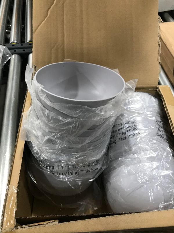 Photo 1 of 37OZ PLASTIC CEREAL BOWL - ROOM ESSENTIALS 24PK
