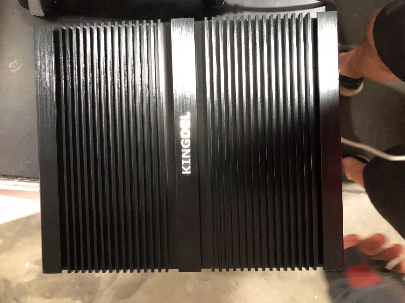 Photo 4 of Kingdel Fanless Mini Desktop Computer, Powerful Industrial PC with Intel i7 CPU, 8GB RAM, 128GB SSD, 2xNICs, 2xHD Ports, 4xUSB 3.0, 6xCOM RS232, Windows 10 Pro
