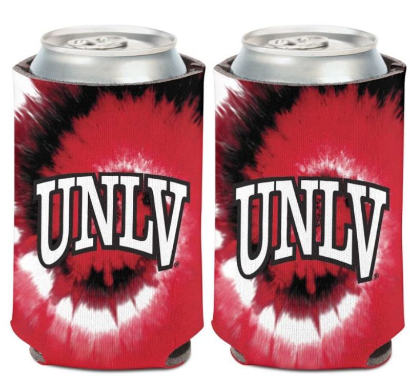 Photo 1 of 2 OF THR NCAA UNLV Rebels Tie-Dye Can Coolers

