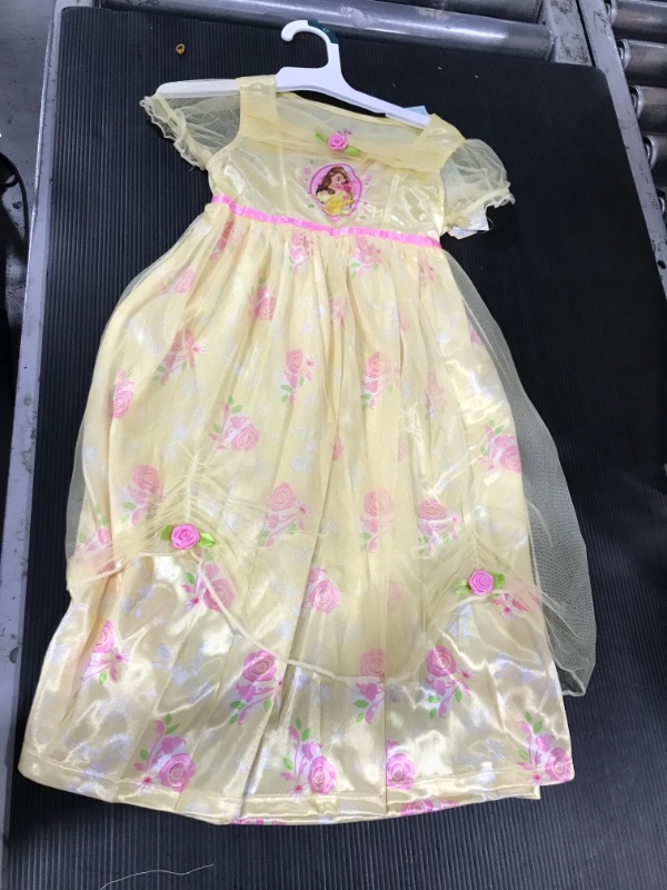 Photo 2 of Toddler Girls' Disney Princess Belle Fantasy NightGown - Yellow 4T
