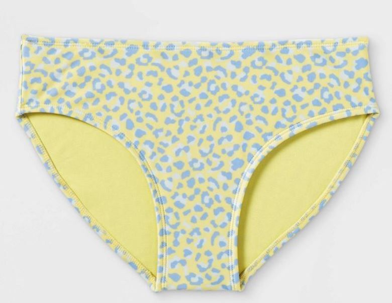 Photo 1 of Girls' Cool Cat Bikini Swim Bottom - art class™

