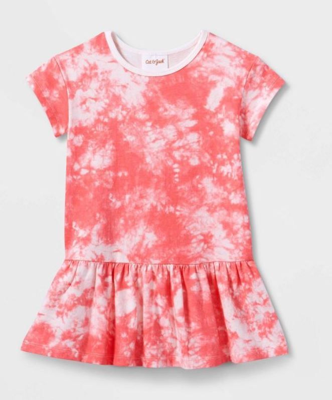 Photo 1 of Toddler Short Sleeve Knit Dress - Cat & Jack™

