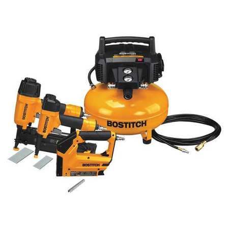 Photo 1 of Bostitch 3 Tool Compressor Combo Kit
