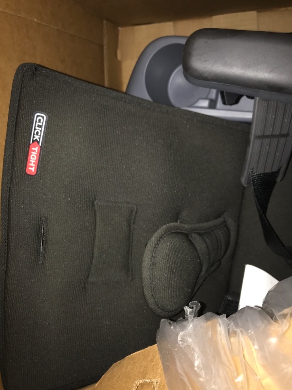 Photo 3 of Britax Grow with You ClickTight Plus Harness-2-Booster Car Seat, Jet Safewash Fabric
