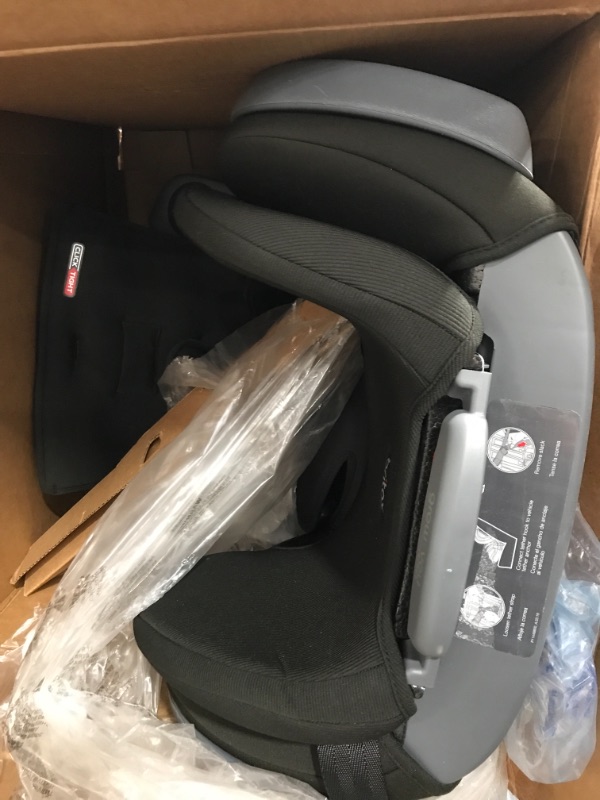 Photo 2 of Britax Grow with You ClickTight Plus Harness-2-Booster Car Seat, Jet Safewash Fabric
