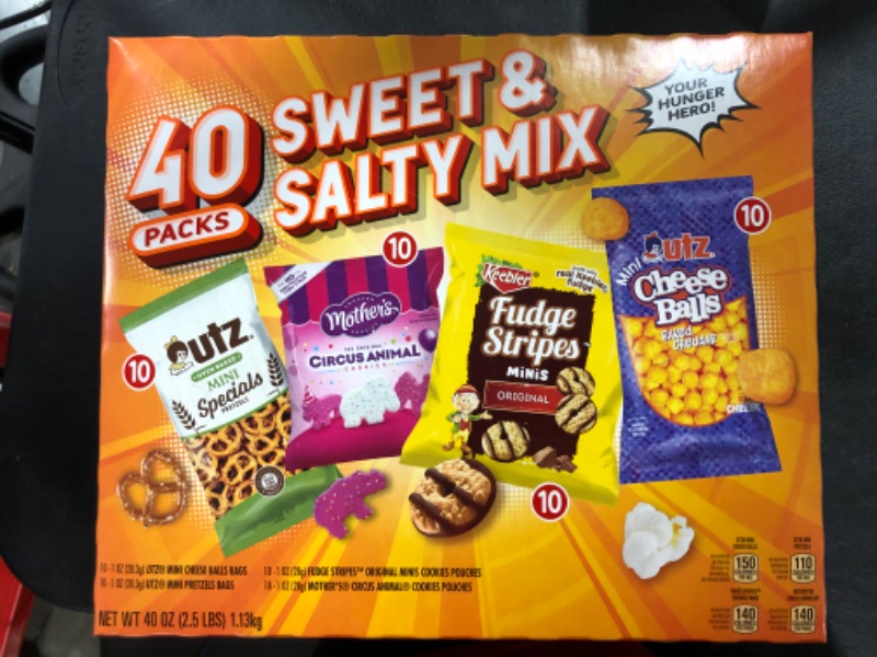 Photo 1 of 40 PACKS SWEET AND SALTY MIX