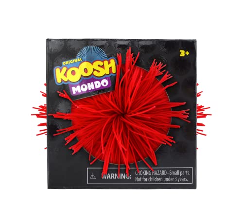 Photo 1 of Koosh 1 Mondo Ball -- Easy to Catch Hard to Put Down -- Bigger Classic Ball -- Ages 3+ -- Individual COLOR VARIES 1 BALL 