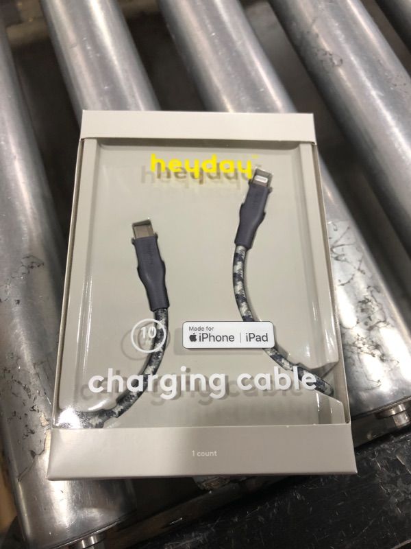 Photo 2 of heyday™ Lightning to USB-C Braided Cable 10FT 


