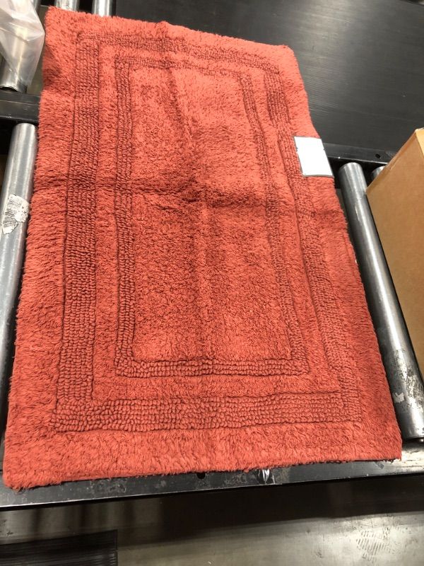 Photo 2 of 20"x34" Performance Cotton Reversible Bath Rug - Threshold™