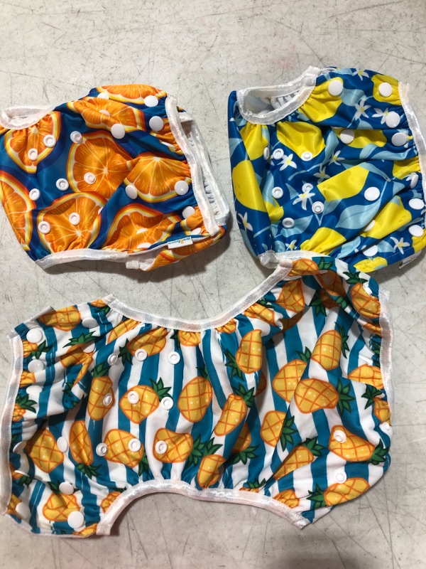 Photo 1 of Babygoal Baby Boy Cloth Diapers, One Size Reusable Washable Pocket Nappy Covers, 3pcs Diapers+3pcs Microfiber Inserts+3pcs Bamboo Inserts 6FB12
