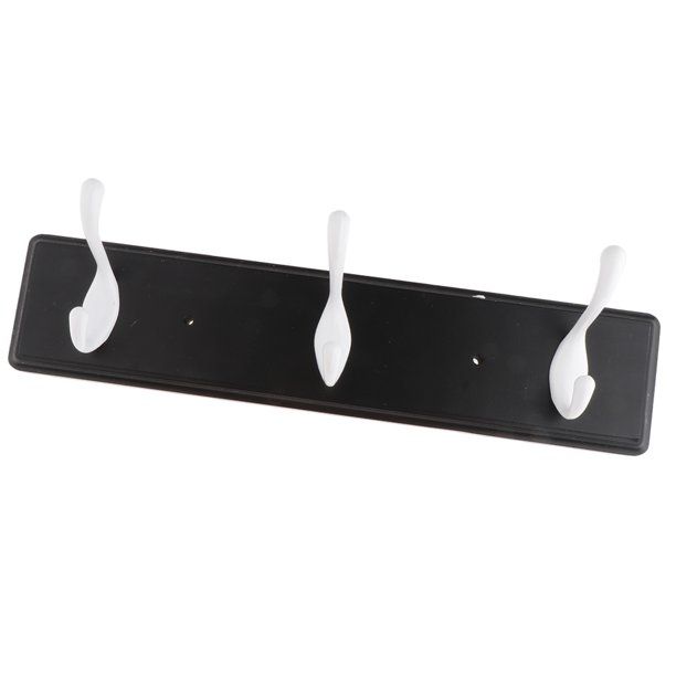 Photo 1 of 
Coat Hooks Wall Mounted Natural Bamboo Based Metal Hooks Retro Wooden Hat Rack Black
