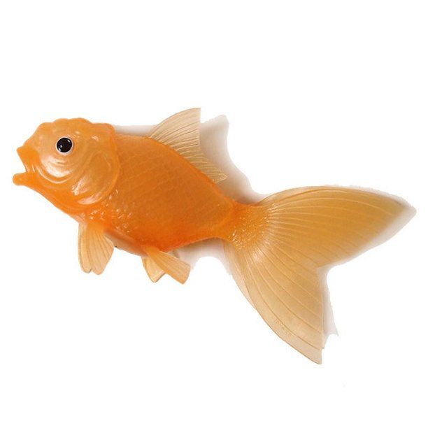 Photo 1 of Genuine Fred Koi Toy Light-Up Bath Goldfish,Orange
