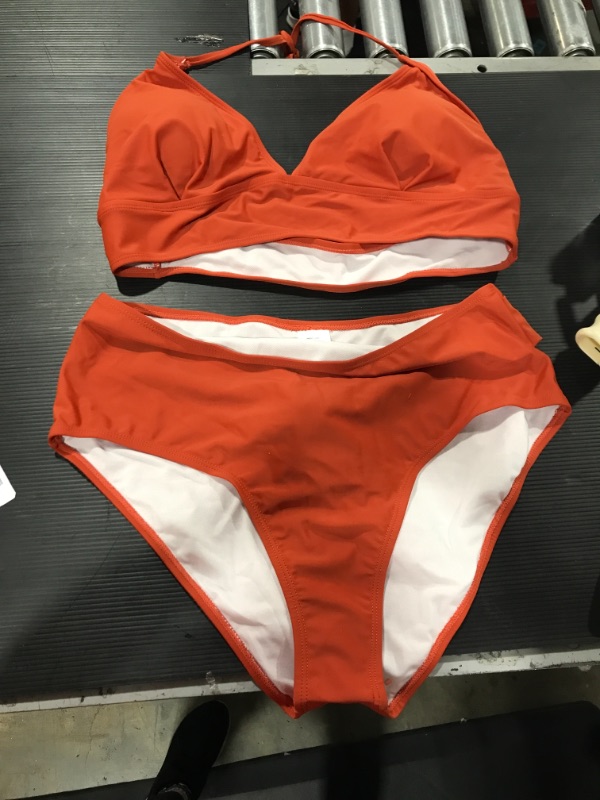 Photo 1 of burnt orange swimsuit SIZE 2XL