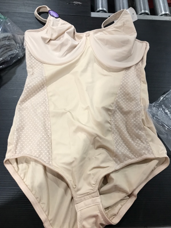 Photo 2 of Bali Firm Control Body Shaper Soft Taupe 38D Women's
