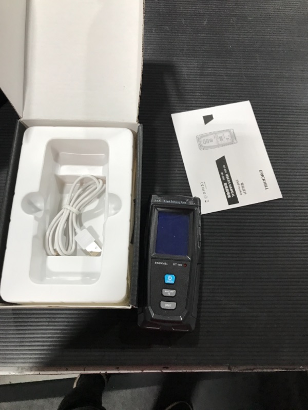 Photo 2 of ERICKHILL EMF Meter, Rechargeable Digital Electromagnetic Field Radiation Detector Hand-held Digital LCD EMF Detector, Great Tester for Home EMF Inspections, Office, Outdoor and Ghost Hunting
