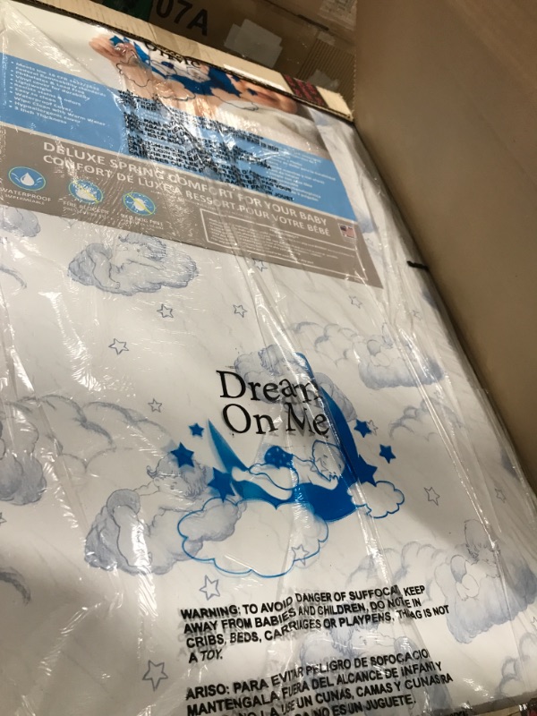 Photo 1 of Dream On Me 2-In-1 Breathable 3" Spring Coil Mini/Portable Crib Mattress
