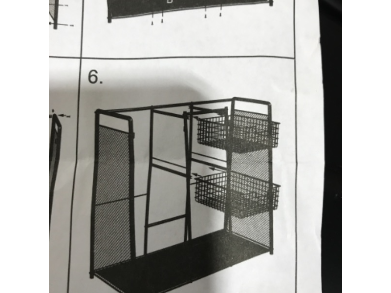 Photo 1 of 












storage shelve with baskets

