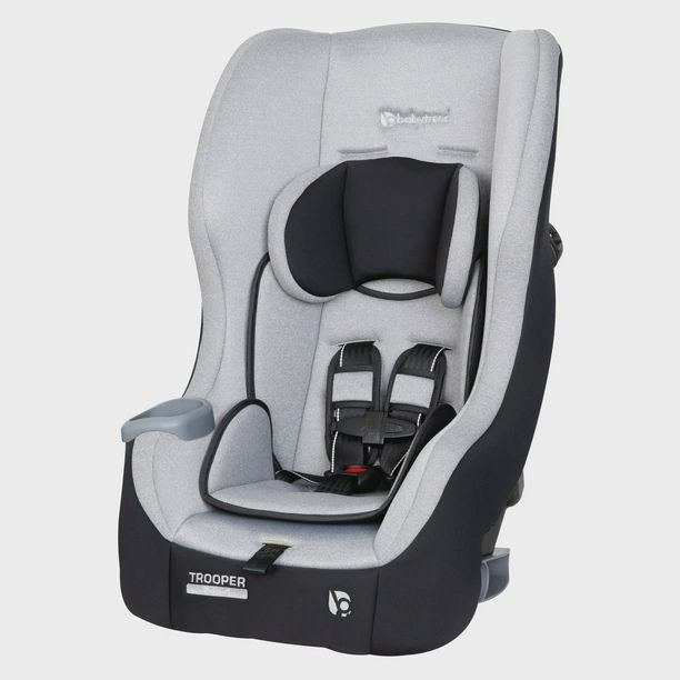 Photo 1 of Baby Trend Trooper™ 3-in-1 Convertible Car Seat - Moondust - Light Gray
