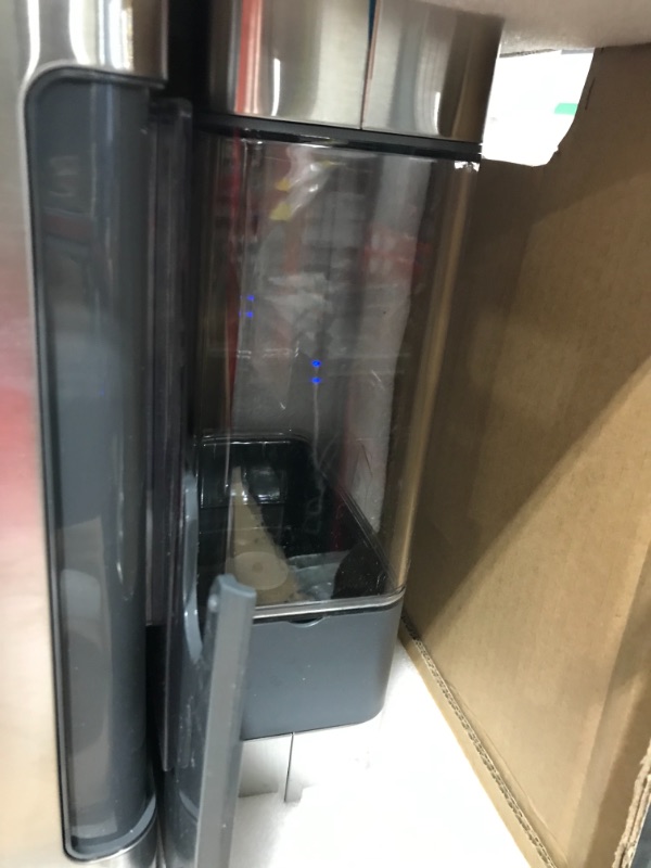 Photo 3 of GE Profile Opal | Countertop Nugget Ice Maker with Side Tank | Portable Ice Machine Makes up to 24 lbs. of Ice Per Day | Stainless Steel Finish
