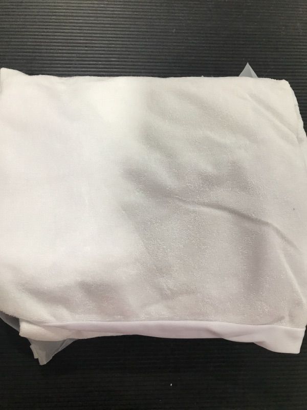 Photo 3 of HIPHOP PANDA Baby Waterproof Crib Mattress Protector – Ultra Soft Premium Bamboo Terry - Baby Bedding Mattress Pad Cover Sheets for Toddler - Durable & Easy to Clean (White, 28x52 Inch - Pack of 1)