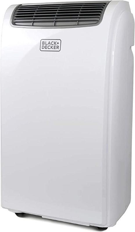 Photo 1 of BLACK+DECKER 10,000 BTU Portable Air Conditioner with Remote Control, White
