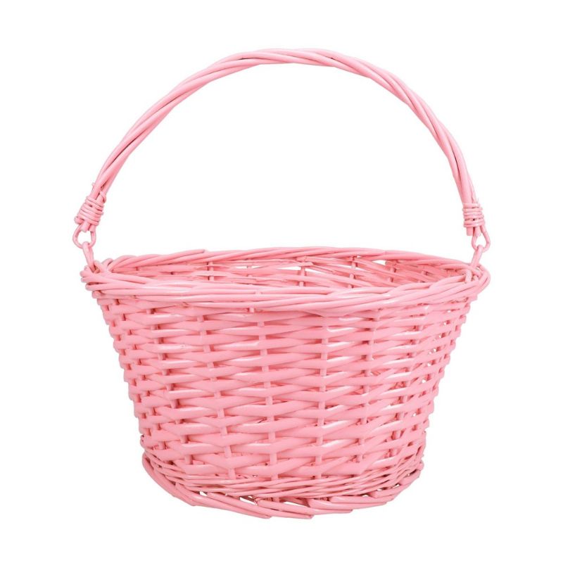 Photo 1 of 8 Pack - 12" Willow Easter Basket Pink - Spritz™
