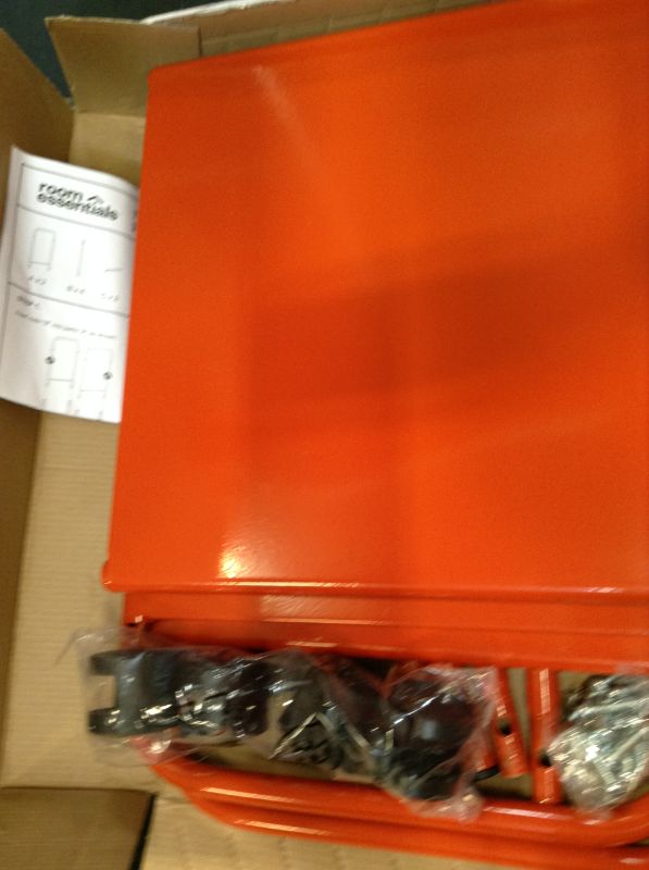 Photo 6 of 3 Shelf Utility Storage Cart - Room Essentials™ - RED
